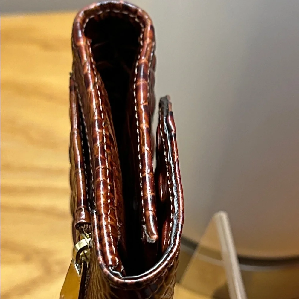 Brahmin Pecan Checkbook Wallet NWOT
